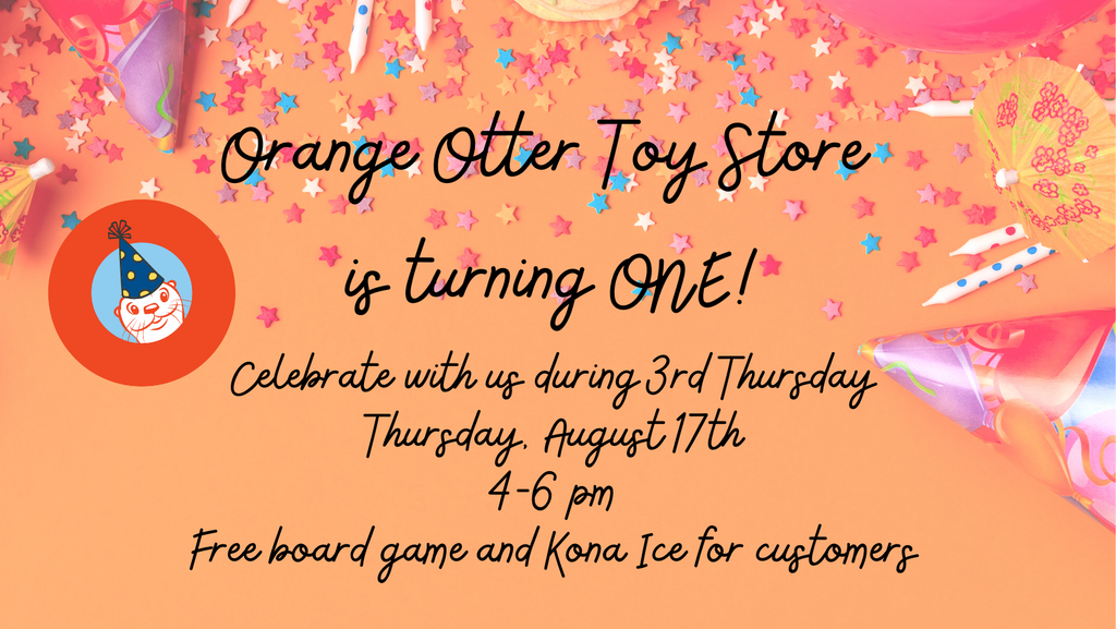 Orange Otter Toy Store Celebrates 1st Year in Business