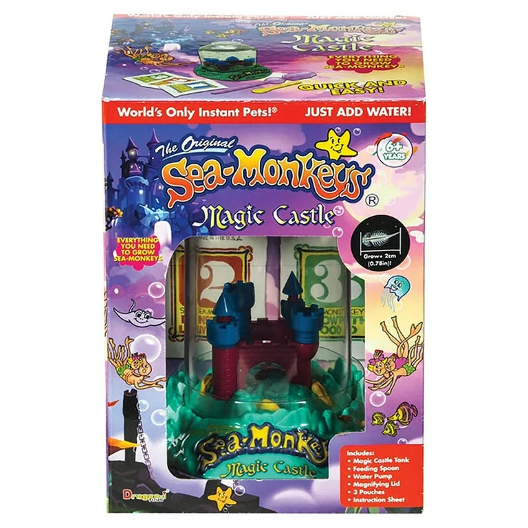 SEA-MONKEYS Magic Castle – Orange Otter Toys